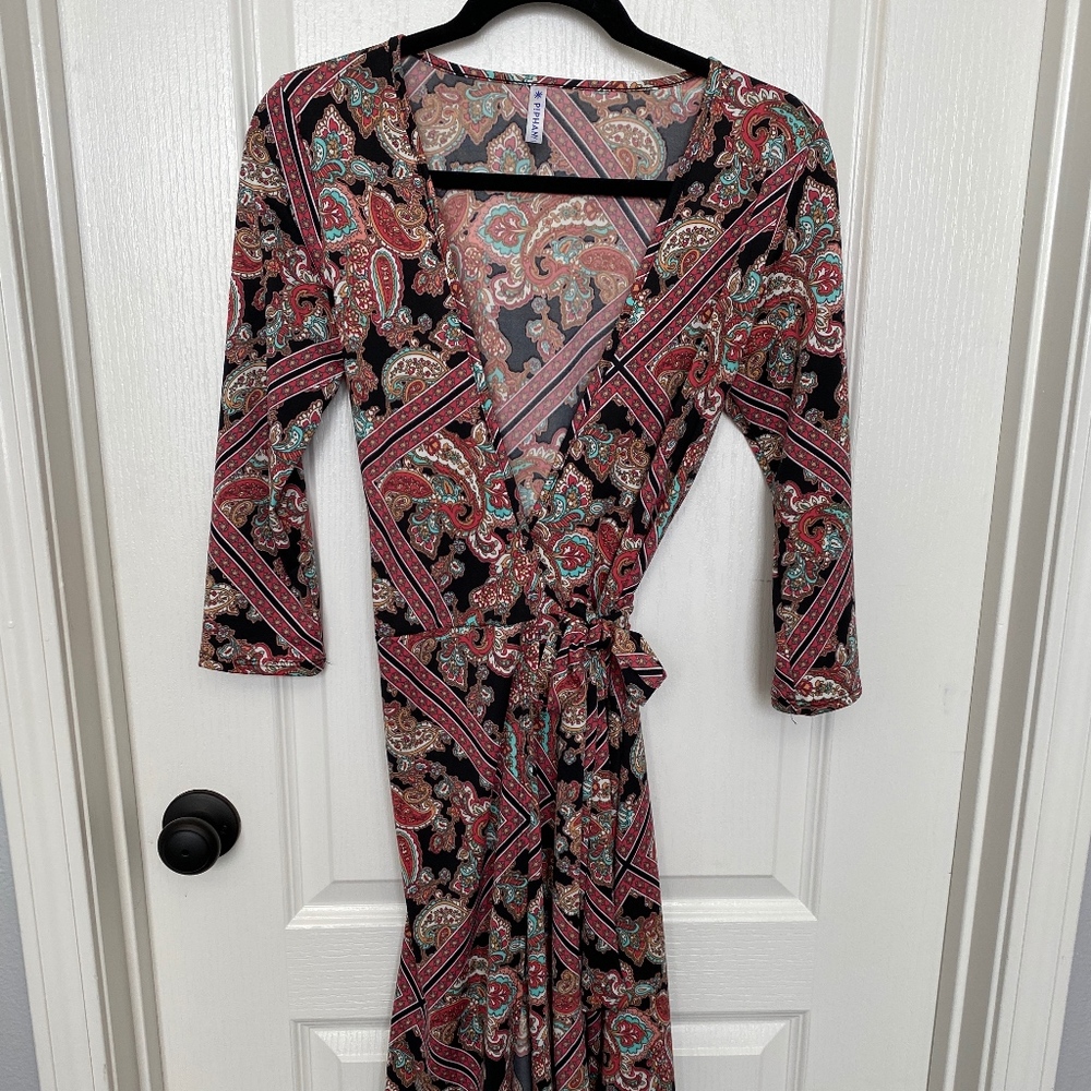 Piphany Gracie Wrap Dress